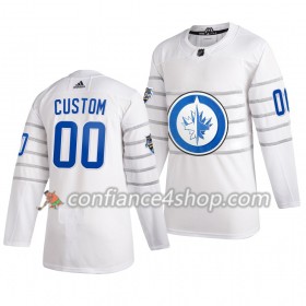 Adidas Maillot de Hockey Winnipeg Jets Personnaliser Blanc 2020 NHL All-Star Authentic - Homme